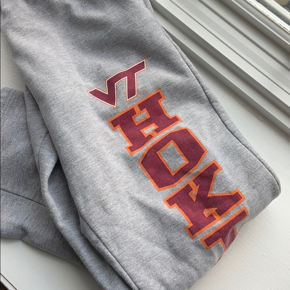 gray Virginia Tech sweatpants never worn